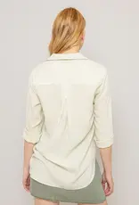 BELLA DAHL SHIRT TAIL BUTTON DOWN CLIFFSIDE