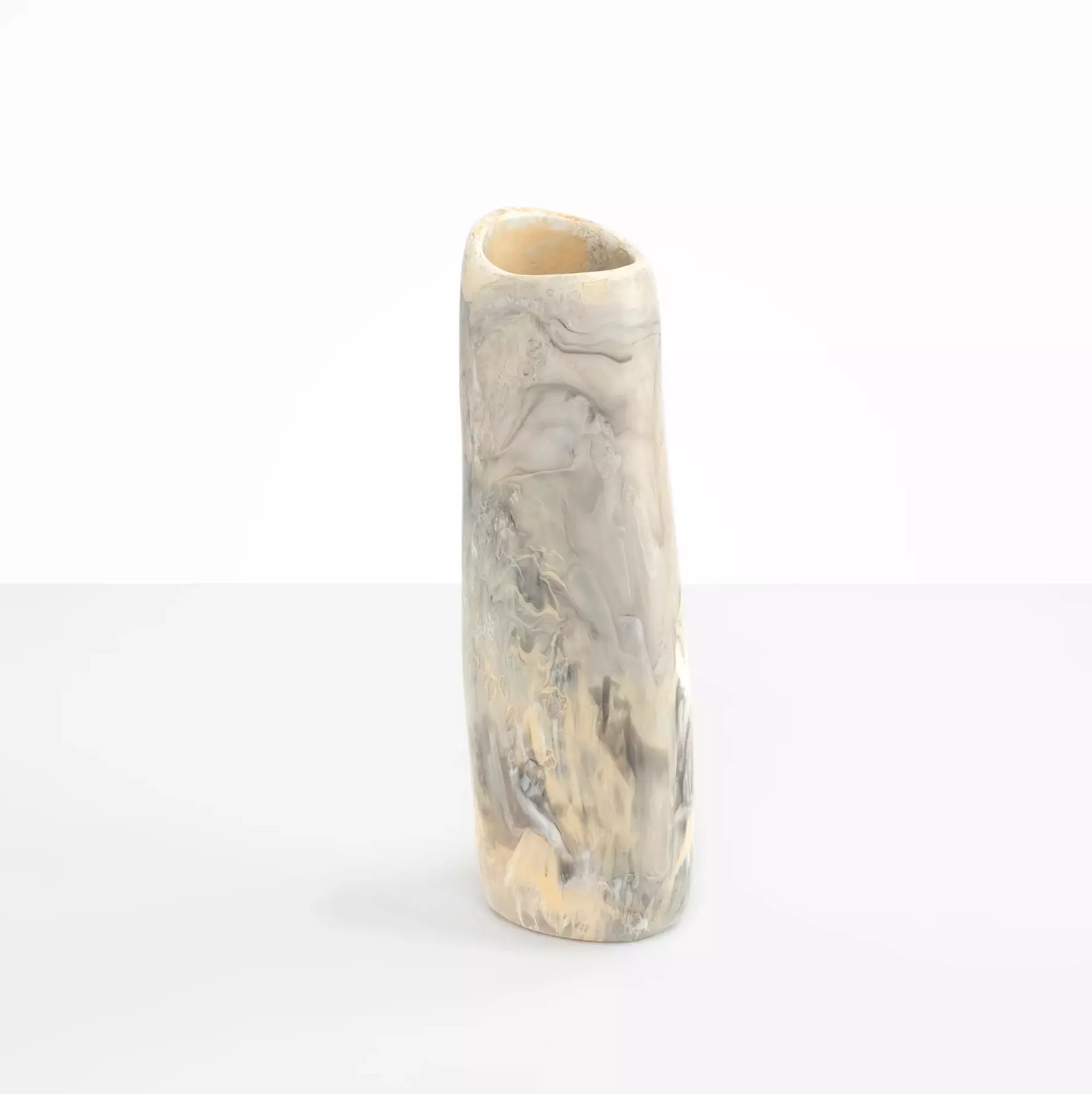 DINOSAUR DESIGNS SANDY PEARL TEMPLE VASE Saltwater