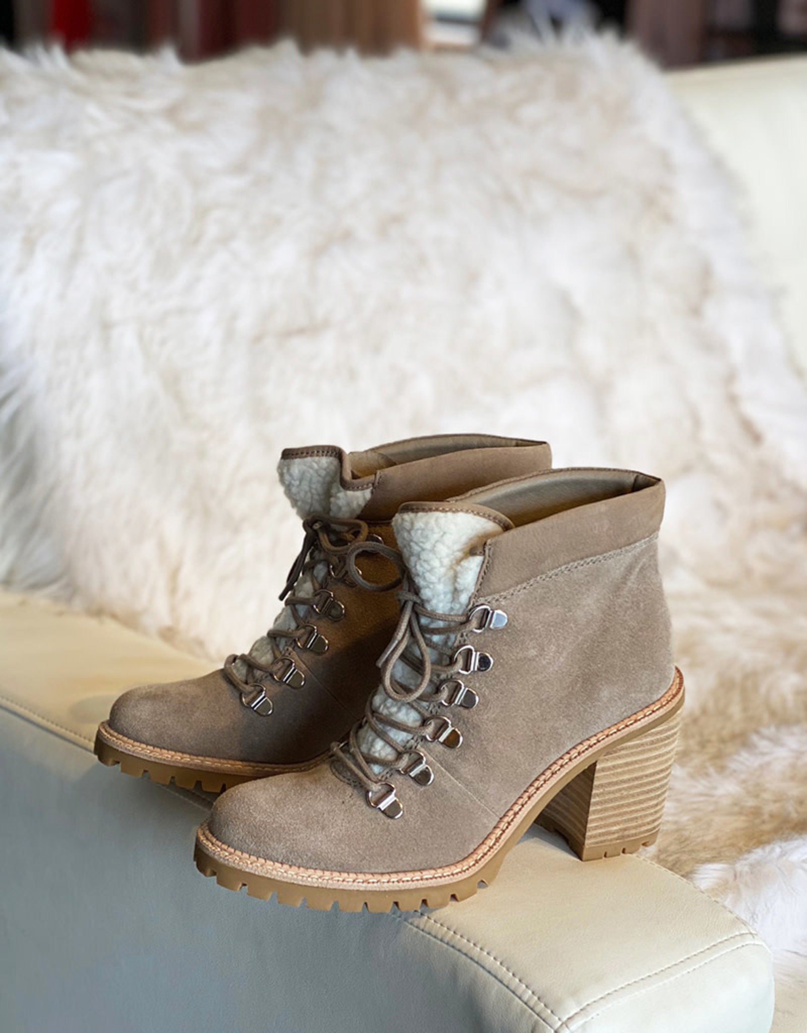 dark taupe boots