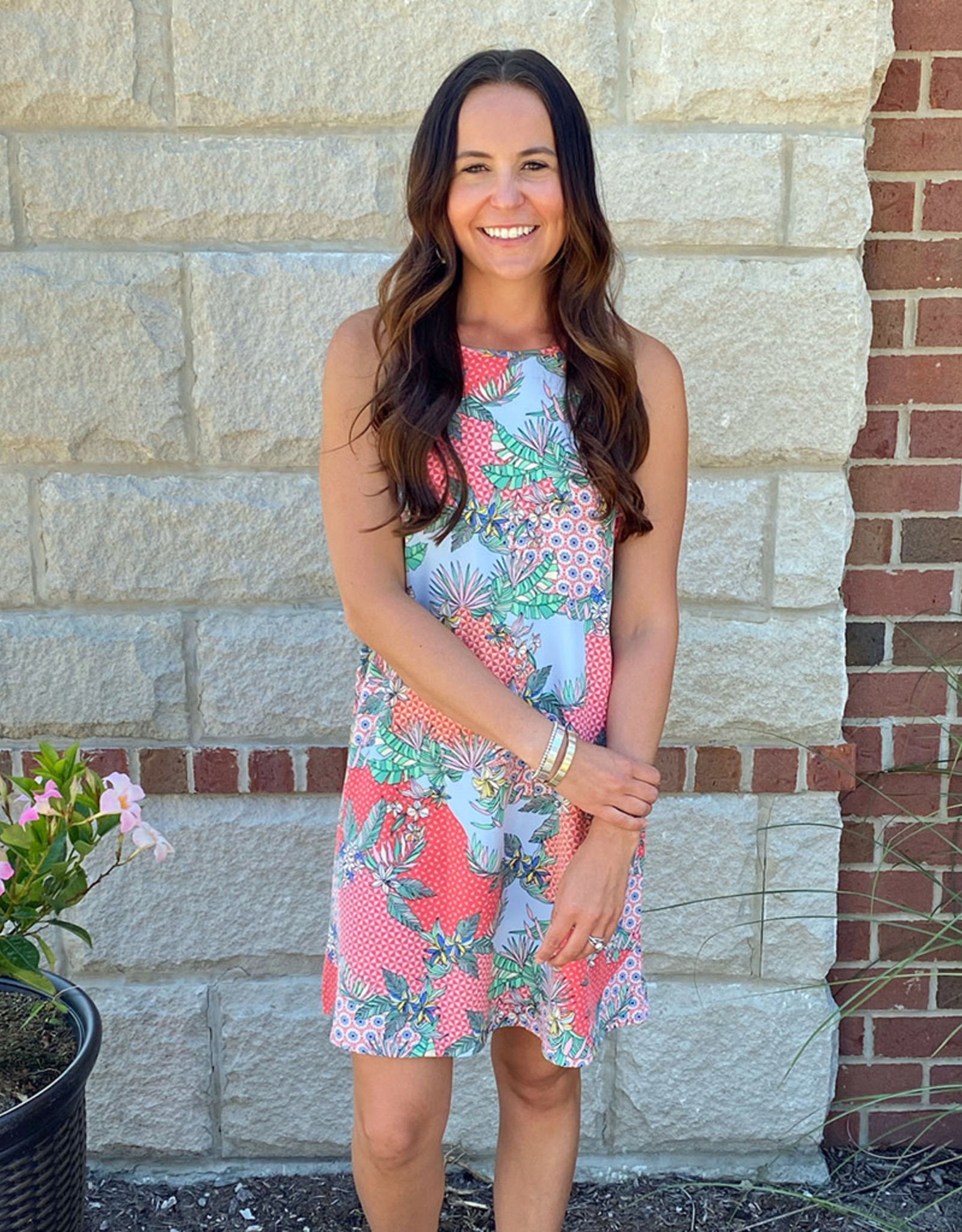 island cocktail dress