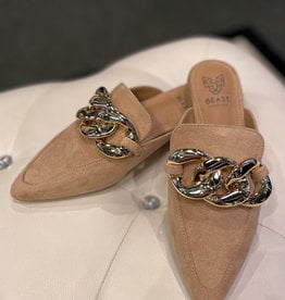 Gem Chain Detail Loafer