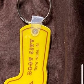 4 IMPRINT BOOT CITY KEYCHAIN