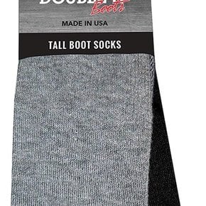 DOUBLE H DOUBLE H 2PK TALL BOOT SOCKS DH604
