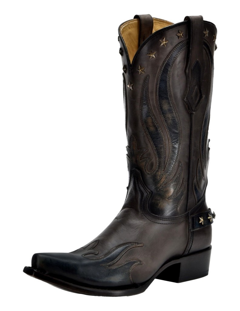 Grey corral boots hotsell