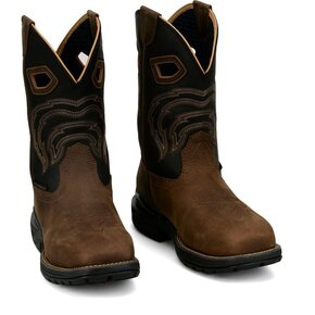 JUSTIN BRANDS JUSTIN SLICKLINE BROWN WR4142