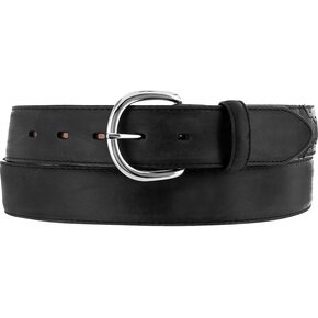 BRIGHTON BLACK CLASSIC WESTERN BELT X5403