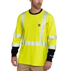 CARHARTT CARHARTT FR HV FORCE LS TSHIRT 102905 x