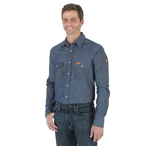 WRANGLER FR WRANGLER FR DENIM SHIRT FR12127A