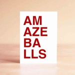 Sad Shop Amazeballs Block Letter Greeting Card