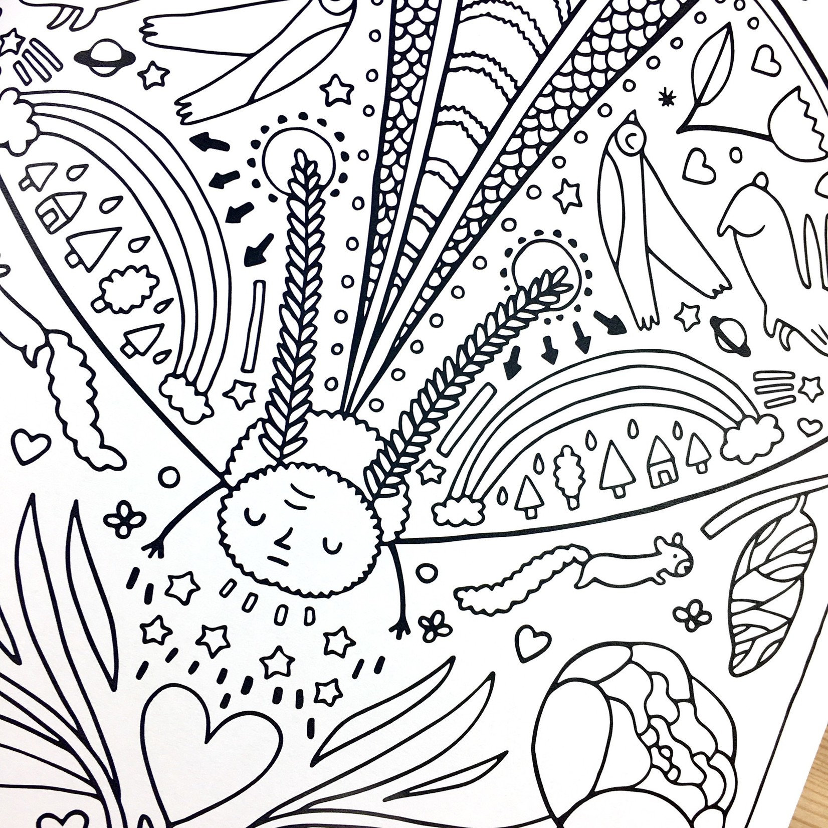 Imaginary Bugs Coloring Book - Homespun: Modern Handmade