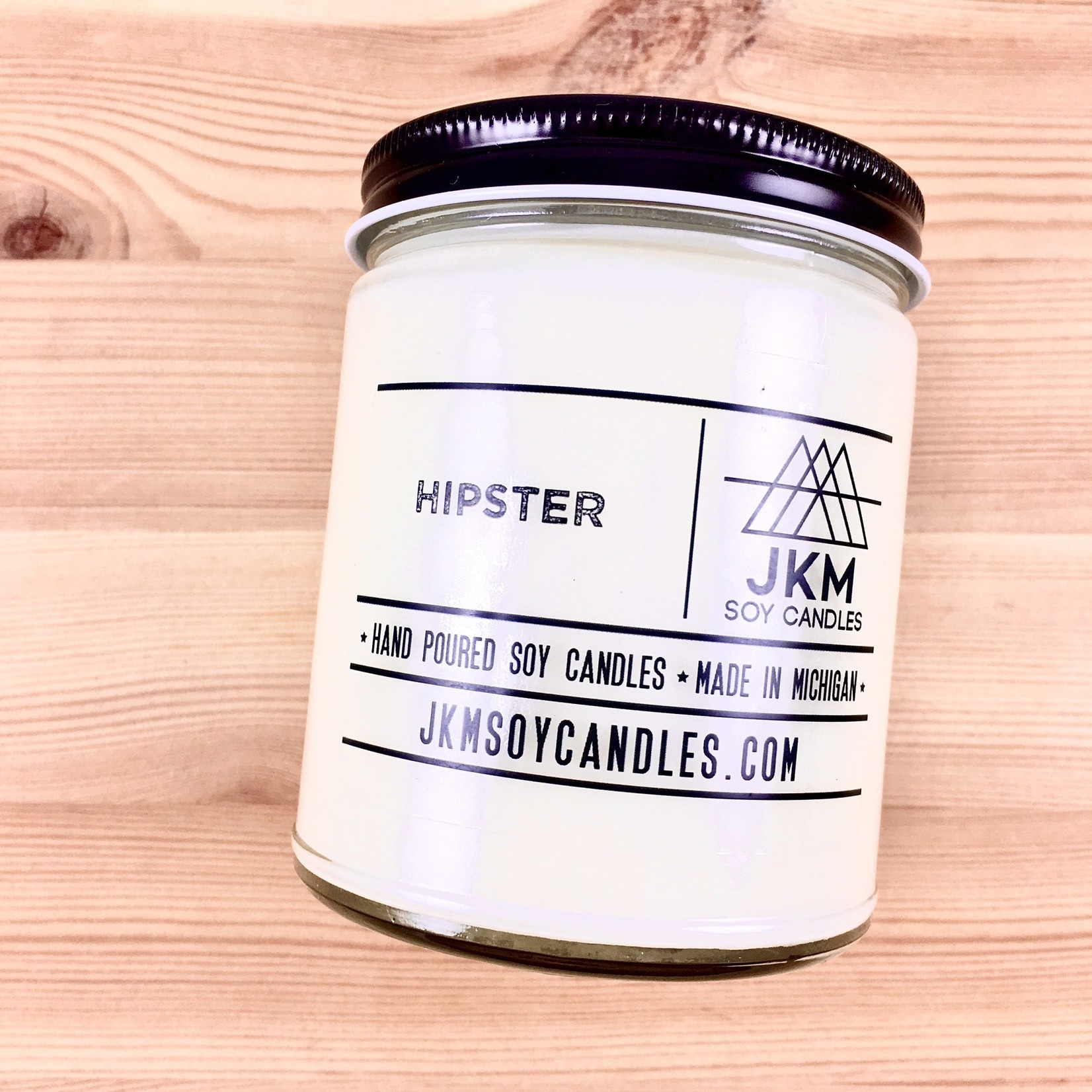 JKM Soy Candles BW: Hipster Soy Candle