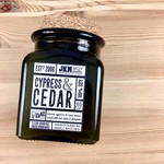 JKM Soy Candles Cypress & Cedar Soy Candle — Ampersand Collection
