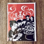 Nikki McClure Share Your Table Papercut Greeting Card
