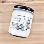 JKM Soy Candles Fall Collection: Apples & Oak Soy Candle