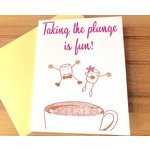 PaperMichelle Taking The Plunge Greeting Card