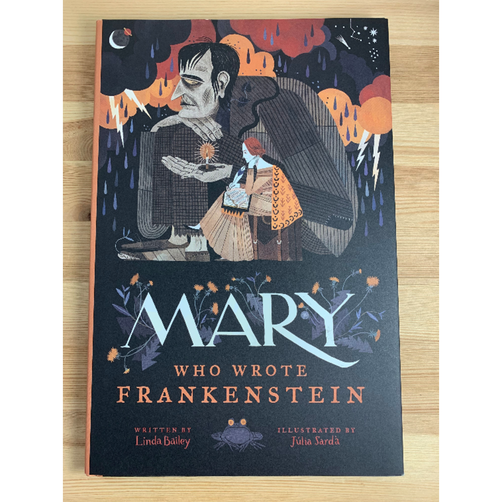 Linda Bailey Mary Who Wrote Frankenstein Book - Linda Bailey
