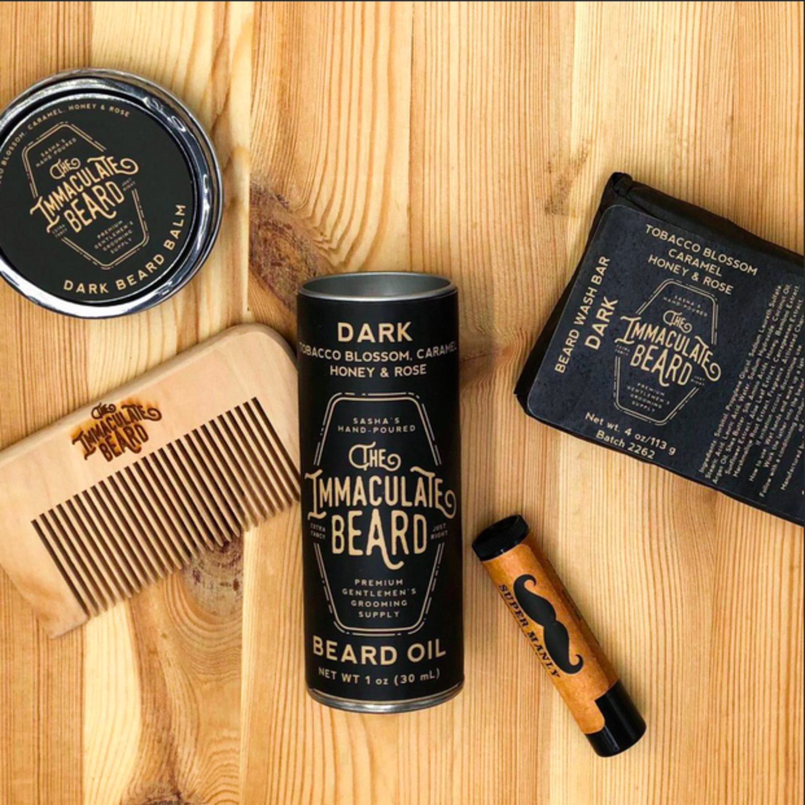 Dark: Beard Grooming Gift Set