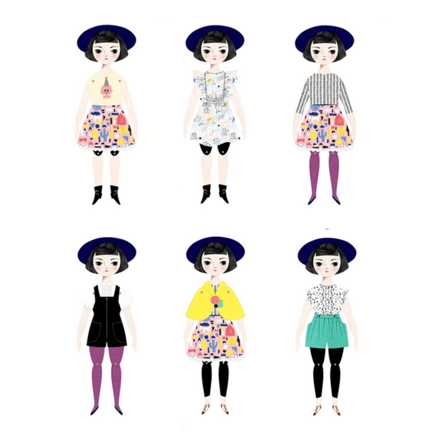 Of Unusual Kind OUK Paper Doll Kit