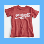 Orchard Street Apparel Midwest Kid Heather Red Toddler + Youth Tee