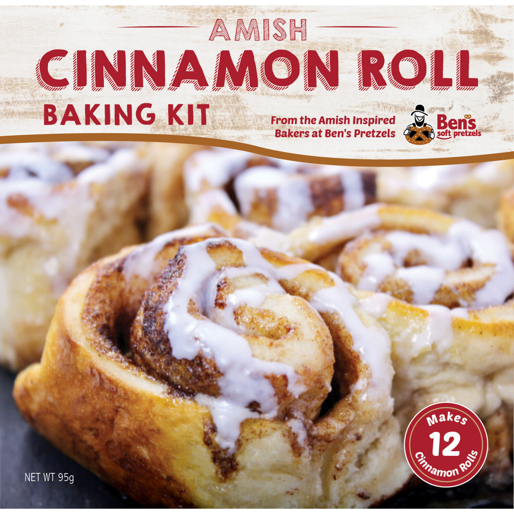 Ben's Soft Pretzels Bake-At-Home Kit: Amish Cinnamon Rolls
