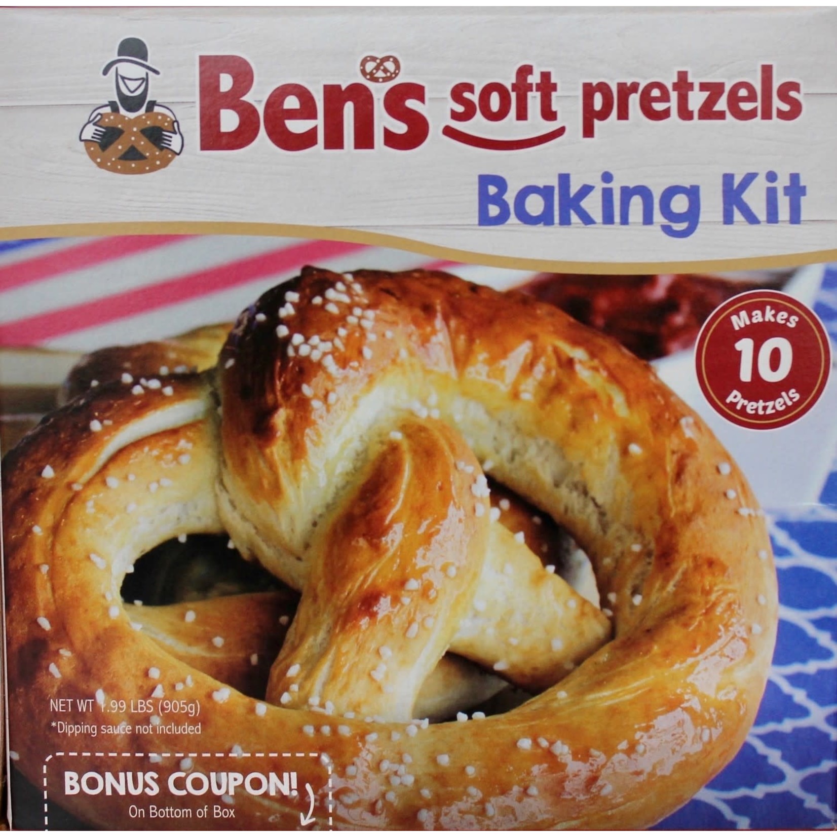 Ben's Soft Pretzels Bake-At-Home Kit: Ben's Soft Pretzels