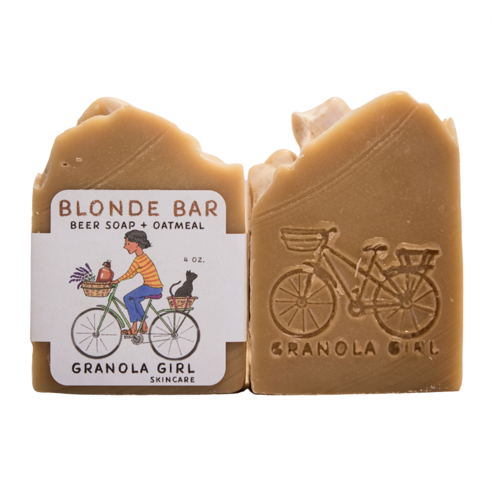 Granola Girl Skincare / Teehaus Bath + Body Blonde Bar — Beer & Oatmeal Bar Soap