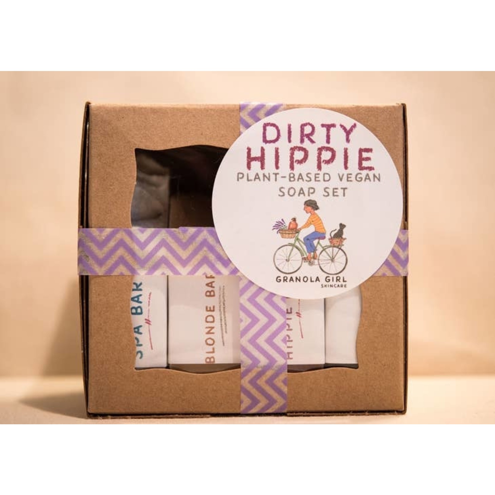 Granola Girl Skincare / Teehaus Bath + Body Dirty Hippie Vegan Soap Set