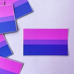 Bisexual (Bi) Pride Flag Sticker