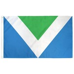 Vegan (Blue + Green) Flag