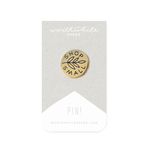 Worthwhile Paper Worthwhile Paper Enamel Pin —  Shop Small