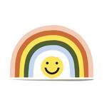 Worthwhile Paper Die-Cut Sticker —  Smile Rainbow Arch