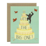 Yeppie Paper King Kong Cake It's The Big One Greeting Card