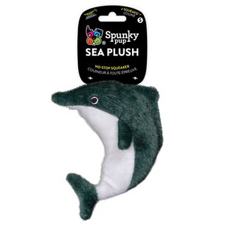 Spunky Pup Sea Plush Dolphin