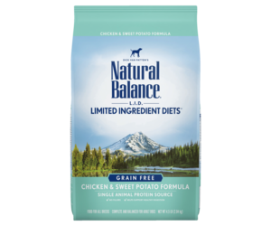 Natural balance top chicken sweet potato