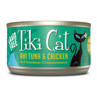 Tiki Cat Hookena Luau Ahi Tuna & Chicken 2.8oz