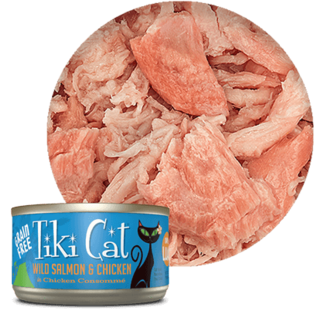 Tiki Cat Napili Luau Wild Salmon & Chicken 2.8oz