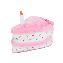 ZippyPaws Birthday Cake Pink