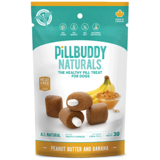 PRESIDIO Pill Buddy Naturals - Peanut Butter Banana 150g