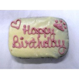 The Barkery Birthday Brownie Cake Pink