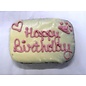 The Barkery Birthday Brownie Cake Pink