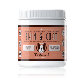 Natural Dog Company Skin & Coat Supplement 90 count jar