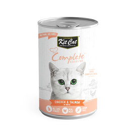 Kit Cat KC Wet Chicken & Salmon in Broth 150g