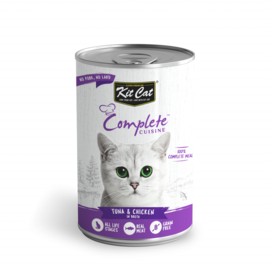 Kit Cat KC Wet Tuna & Chicken in Broth 150g