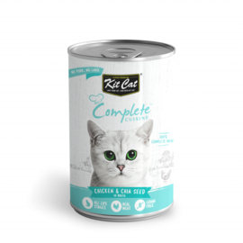 Kit Cat KC Wet Chicken & Chia Seed in Broth 150g
