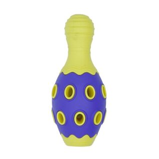BUD-Z Bud-Z Rubber Astro Bowling Pin Yellow Dog 6in