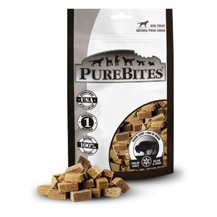 PUREBITES Purebites Treat Bison Liver 74gm