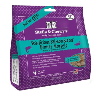 Stella & Chewy's Sea-Licious Salmon & Cod Dinner Morsels 9oz