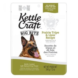 Kettle Craft Prairie Tripe & Liver- Big Bite Dog Recipe 340G