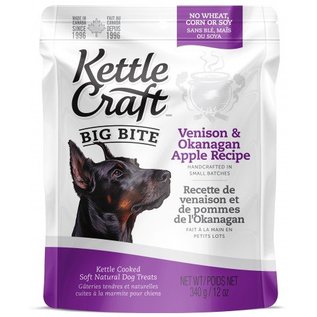 Kettle Craft Venison & Okanagan Apple - Big Bite Dog Recipe 340G