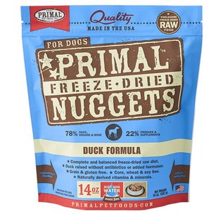 Primal Primal Freeze Dried Meal Duck - Dogs 14oz